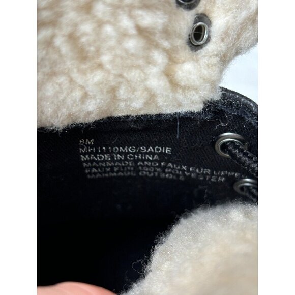 Mia Sadie Faux Leather Boots Size 8 M - Picture 11 of 13